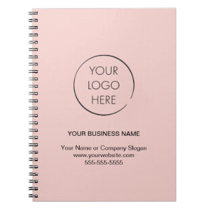 Budget Logo Branded Business Company Notebook