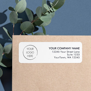 Budget Logo Business Mailing Return Address Label