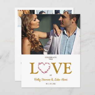 Budget Love Quote Trendy Collage Wedding 4 Photos