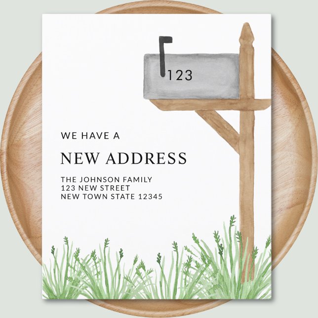 Budget Mailbox New Address Moving Announcement  (Creator Uploaded)