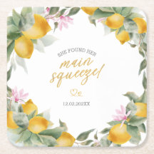 Budget Main Squeeze Lemon Wreath Bridal Shower