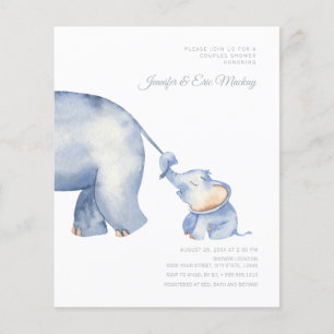 Budget Mama and Baby Elephant Baby Shower