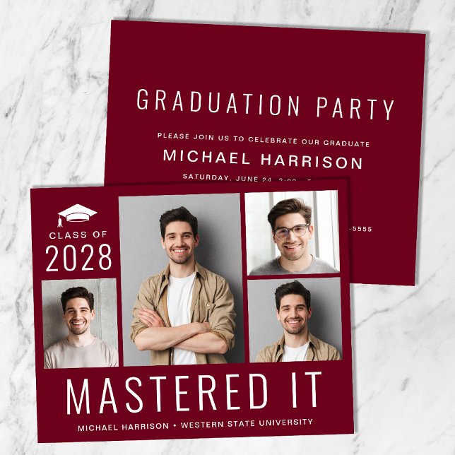 Budget Masters Degree Photo Graduation Party (Creator Uploaded)