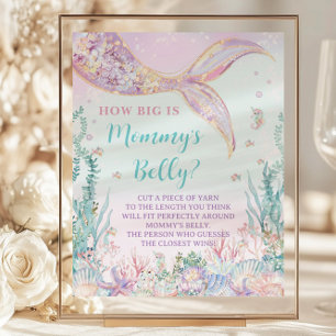 Budget Mermaid Baby How Big is Mommy's Belly Game