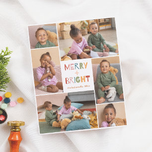 Budget Merry & Bright 6 Photo Christmas Holiday