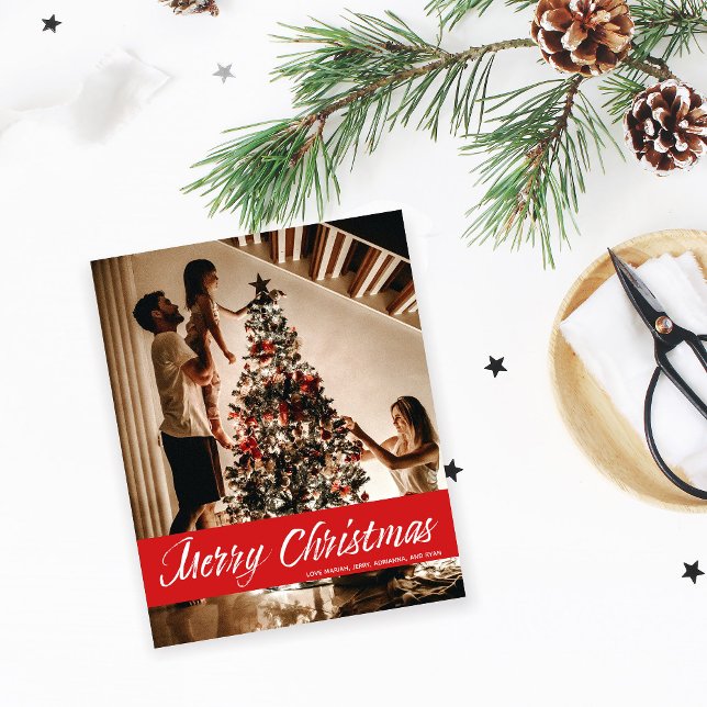 Budget Merry Christmas Handwriting & Red Flyer (Creator Uploaded)