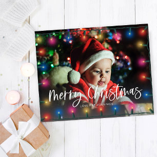 Budget Merry Christmas Lights Photo Flyer