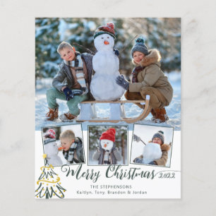 Budget Merry Christmas Tree 4 Photo Year in Review