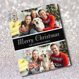 Budget Merry Christmas Two Photo Flyer