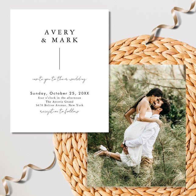 Budget Minimalist Modern Calligraphy Wedding (Creator Uploaded)