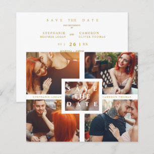 Budget Minimalist Modern Collage 5 Custom Photos