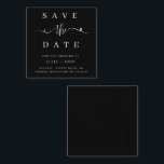 BUDGET Minimalist Wedding Save The Date Invitation<br><div class="desc">High quality and customisable!</div>