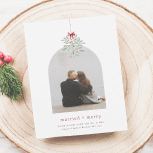 Budget Mistletoe Minimalist Arch Photo Christmas