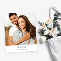 Budget MOD Para Photo Vertical Save the Date