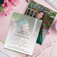 Budget Modern 2 Photo Fade Graduation Party