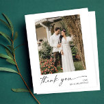 Budget Modern Calligraphy Instant Photo SM Wedding<br><div class="desc">** SATIN PAPER IS PAPER THIN. UPGRADE THE PAPER FOR A THICKER PAPER. HAS AN OPTION FOR ENVELOPES. *** Small Size. See the collection for a larger size option. Save money on invitations with this smaller invitation that has an option for envelopes. Get your guests ready for the amazing wedding...</div>