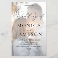 Budget Modern Calligraphy V2 Photo Wedding MED