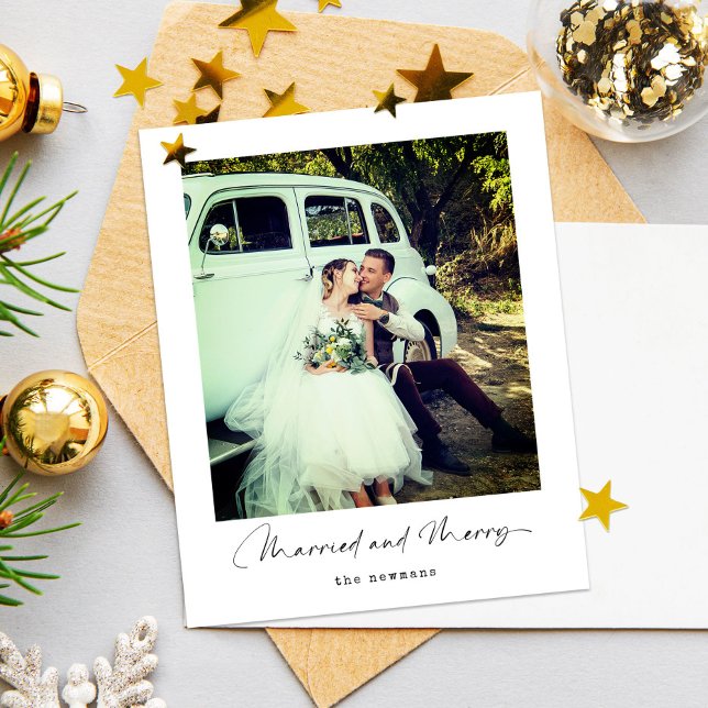 Budget Modern Christmas | Married and Merry Flyer (Creator Uploaded)