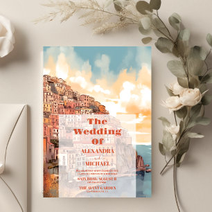 Budget Modern Elegant Italy Destination Wedding