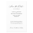 Budget modern elegant photo wedding save the date