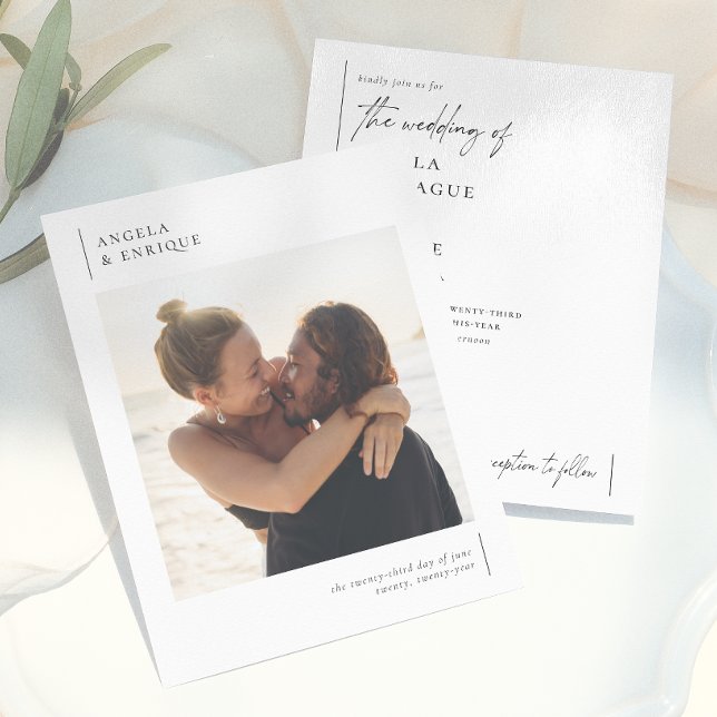 Budget Modern & Minimalist Romantic Photo Wedding (Creator Uploaded)