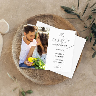 Budget Modern Photo Couple's Shower