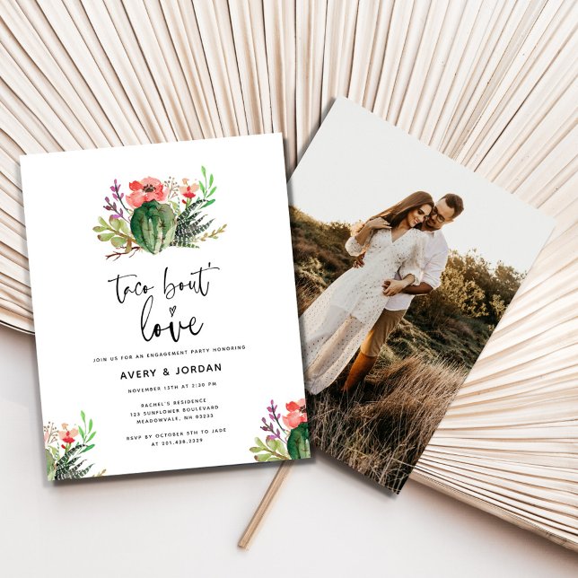 Budget Modern Taco Bout Love Engagement Party  (Creator Uploaded)