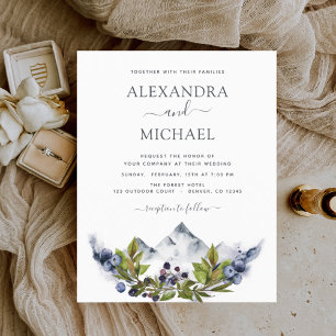 Budget Mountain Rustic Greenery Wedding