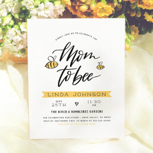Budget Mum To Bee Cute Gender Neutral Baby Shower