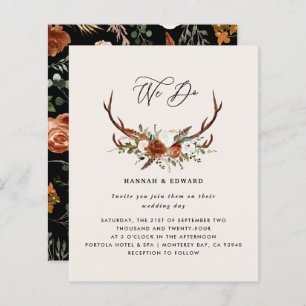 Budget natural botanical rustic elegant details