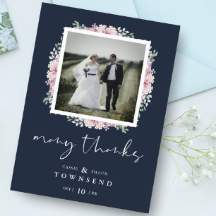 Budget Navy Modern Typography Pink Shades Flowers 