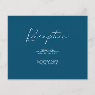 Budget Navy Reception Information Insert Flyer