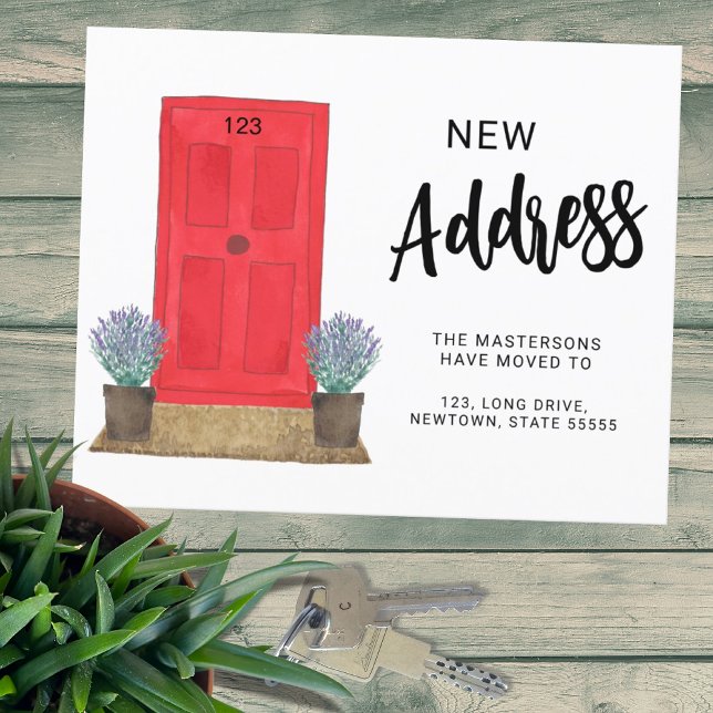 Budget New Address Moving Announcement (Creator Uploaded)