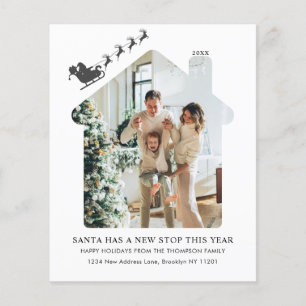 BUDGET New Home Photo Black Santa Sleigh Moving