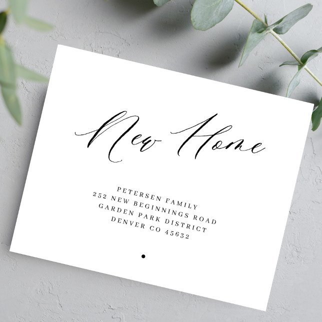 Budget new home script simple moving announcement (Creator Uploaded)