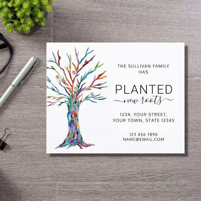 Budget New Roots Tree Moving Announcement  (Creator Uploaded)