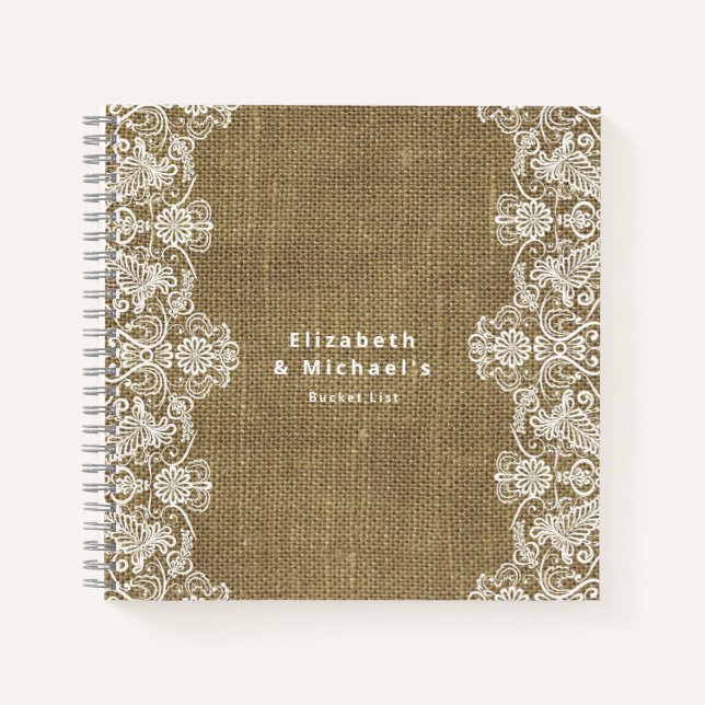 BUDGET Newlyweds BUCKET LIST Adventure Journal (Front)