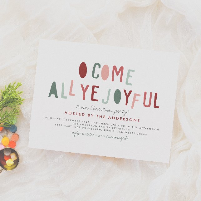 Budget O Come All Ye Joyful | Cute Christmas Party (Creator Uploaded)