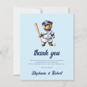 Budget Oh Boy Baseball Baby Shower Thank You