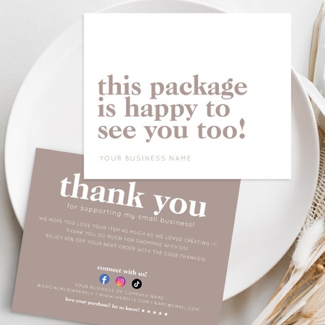 Budget Package Happy to See You Thank You Business (Creator Uploaded)