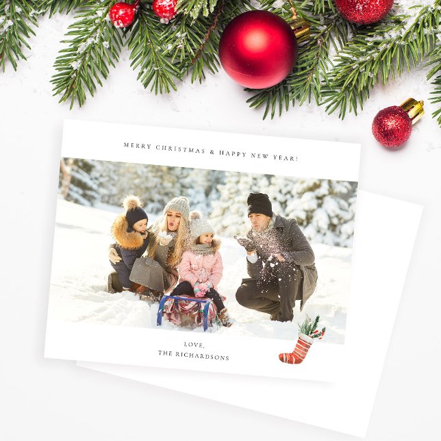 Budget Panoramic Chic H Photo - Christmas Stocking (Creator Uploaded)
