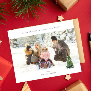 Budget Panoramic Chic H Photo - Christmas Tree Flyer