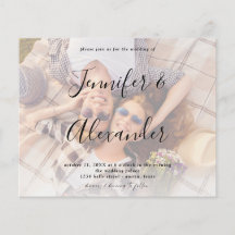 Budget Photo & Big Names Horizontal Photo Wedding