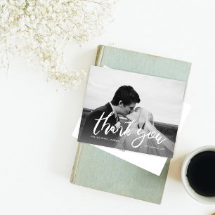 Budget Photo Black & White Calligraphy 2 Thank You