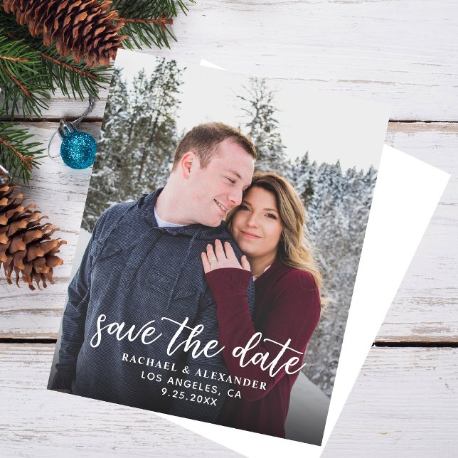 Budget Photo Calligraphy 2B Darker V Save the Date (Creator Uploaded)