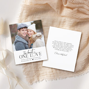 Budget Photo Engagement Announcement One Love