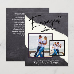 BUDGET PHOTO ENGAGEMENT Invite Announcement SCRIPT