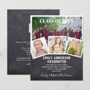 BUDGET Photo GRADUATION Invite Announcement ThankU