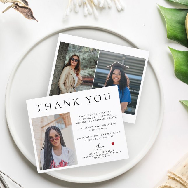 Budget photo graduation thank you flyer (Creator Uploaded)