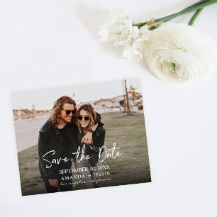 Budget Photo - Handwriting H Save the Date V2 Flyer